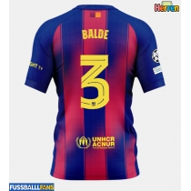 Barcelona Alejandro Balde #3 Heimtrikot 2025-26 Kurzarm